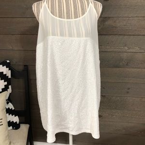 Beautiful sequin Lane Bryant women’s tank top BNWT